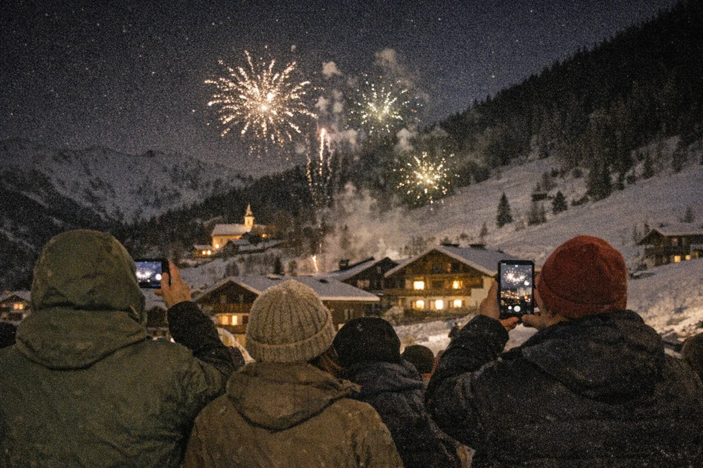 Séjour au ski au Nouvel An dans les Alpes