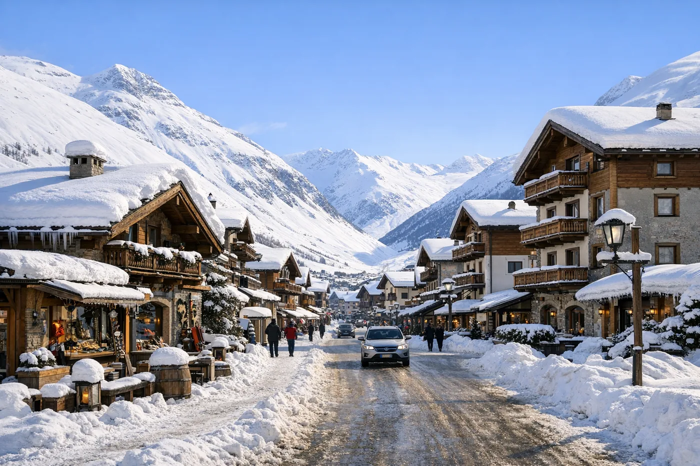 Livigno en Lombardie
