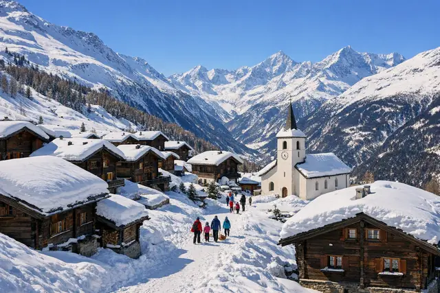 Séjour au ski à Grächen
