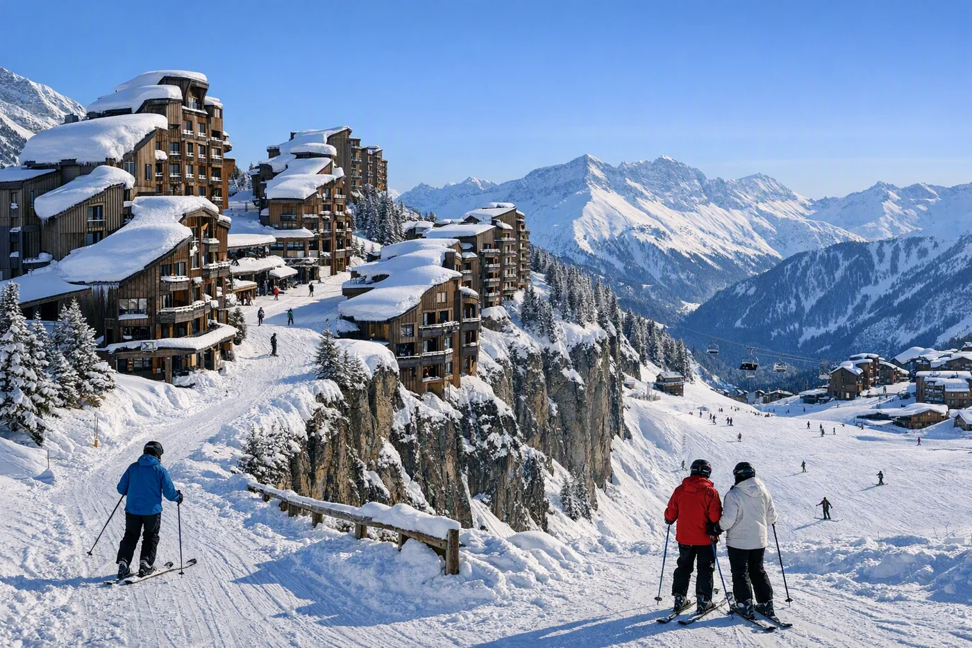 Séjour au ski à Avoriaz i France