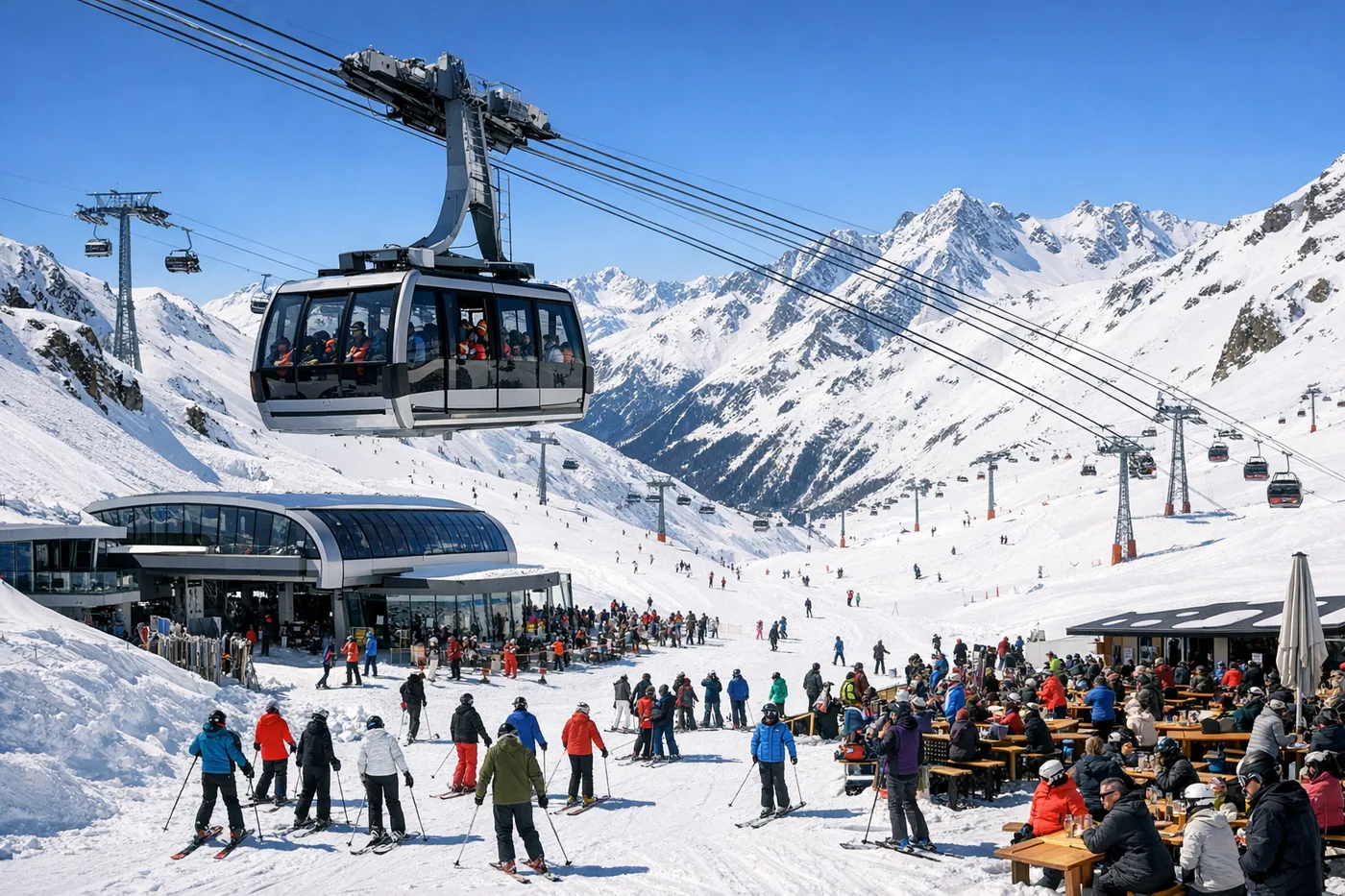 Séjour au ski à Ischgl i Autriche
