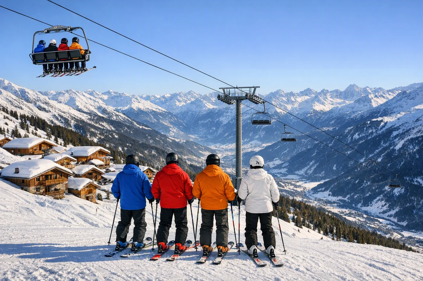 Séjour au ski à La Rosiere i France