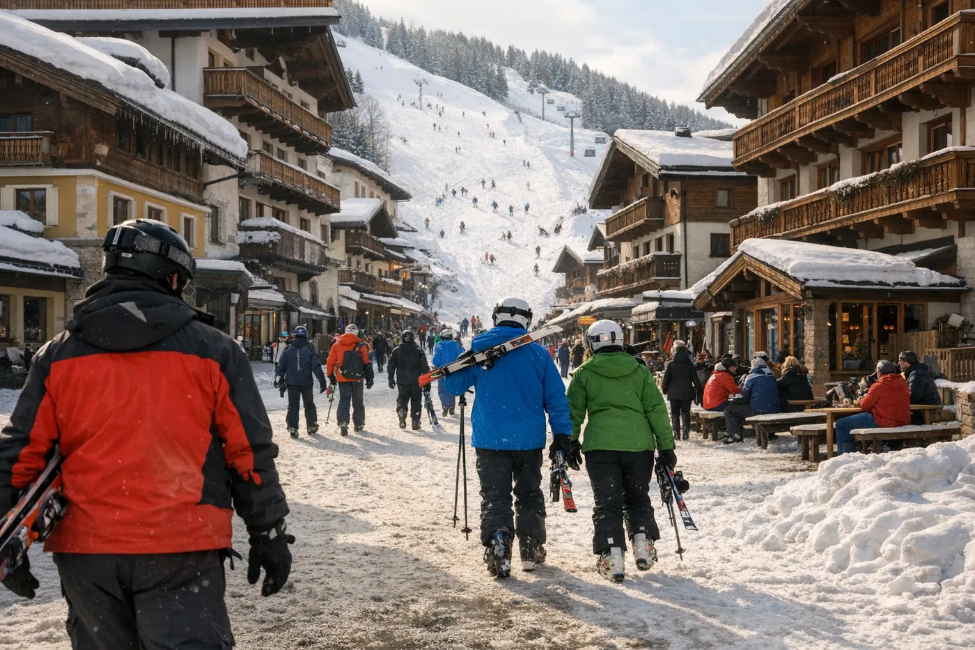 Séjour au ski à Saalbach i Autriche